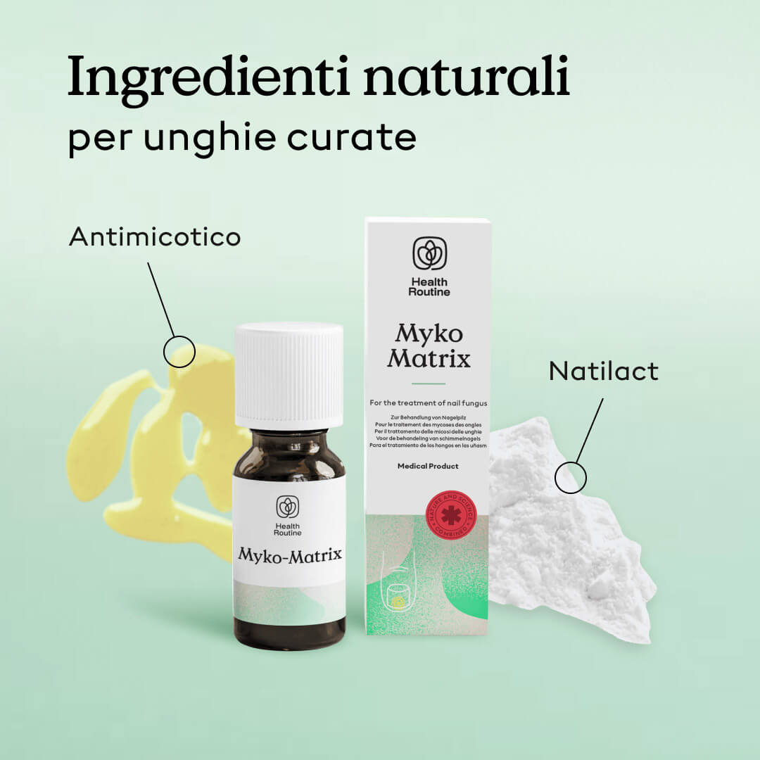 Soluzione Myko-Matrix per funghi delle unghie