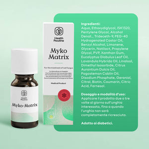 Soluzione Myko-Matrix per funghi delle unghie
