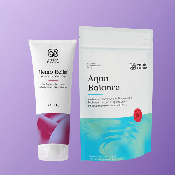 Hemo Relief + Aqua Balance Combo